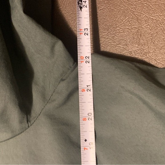 UNIQLO U Oversized Single Breasted Green Coat XL Men’s - Picture 7 of 15
